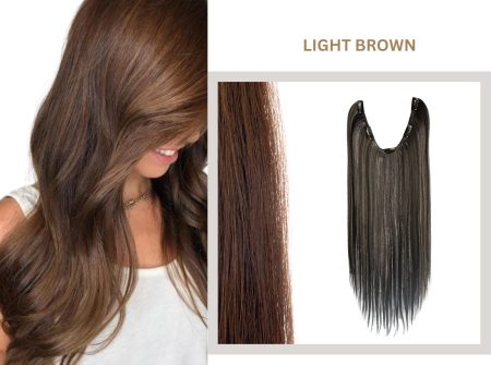 ekstenzije za kosu light brown