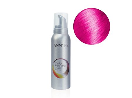 pjena za kosu u boji annyer pink